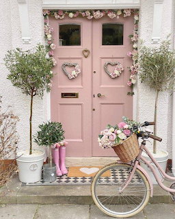 Pink Bicycle at Pink Door