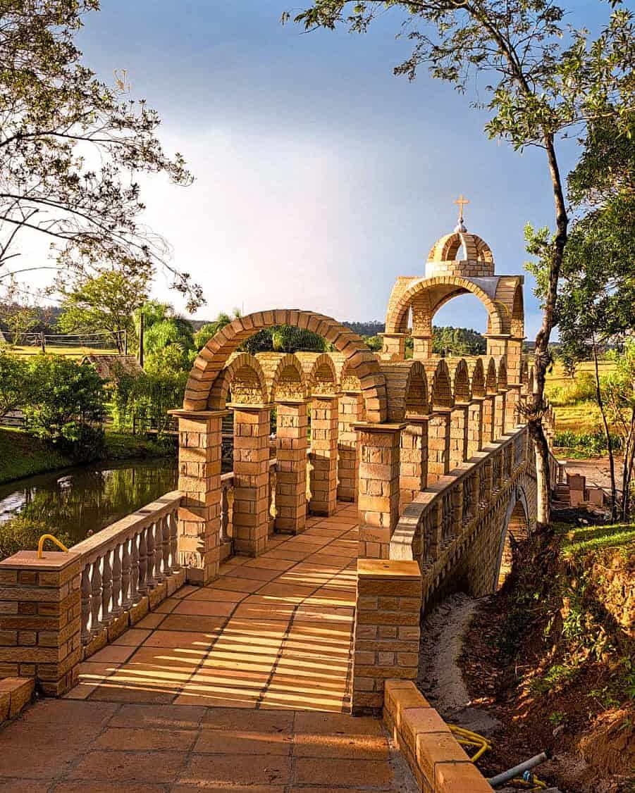 Ornate Brick Bridge
