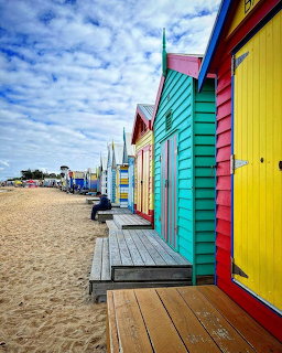 Colorful Beach Huts