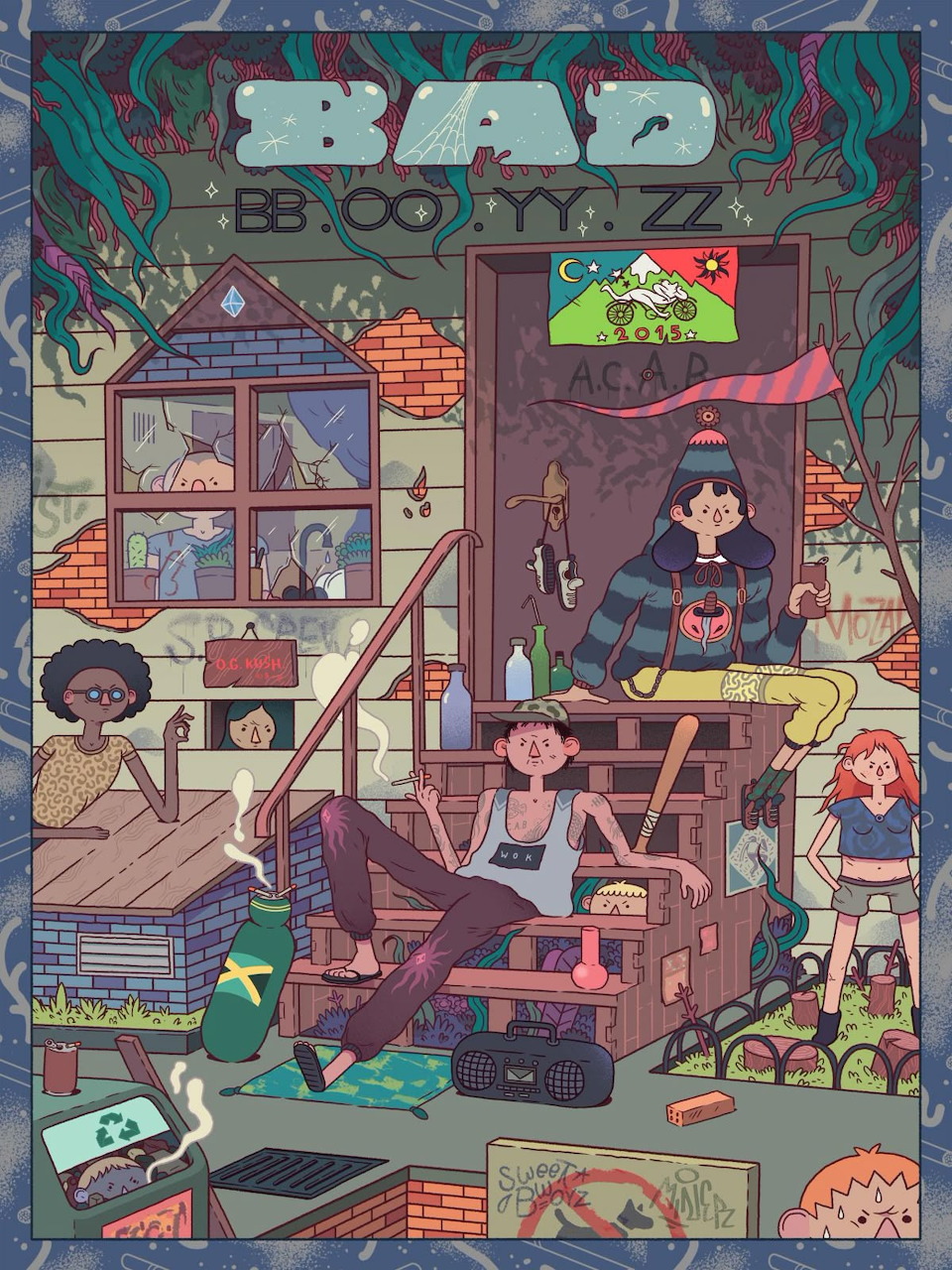 BAD Boys Cartoon Room