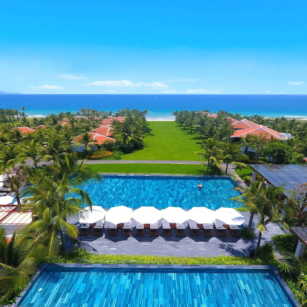 Resort Pool Ocean View