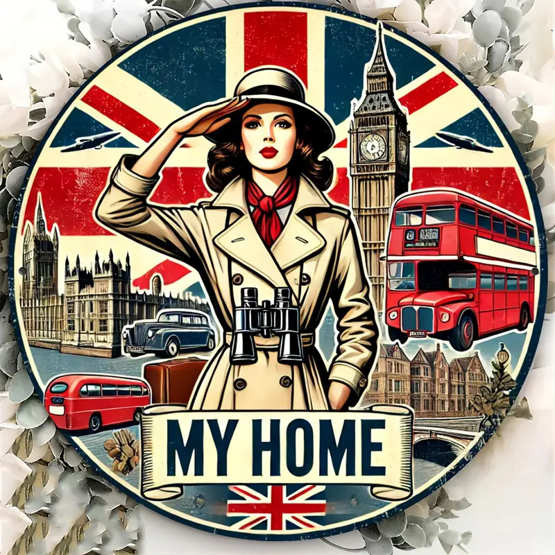 London Vintage Travel Poster