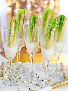 Festive Champagne Flutes