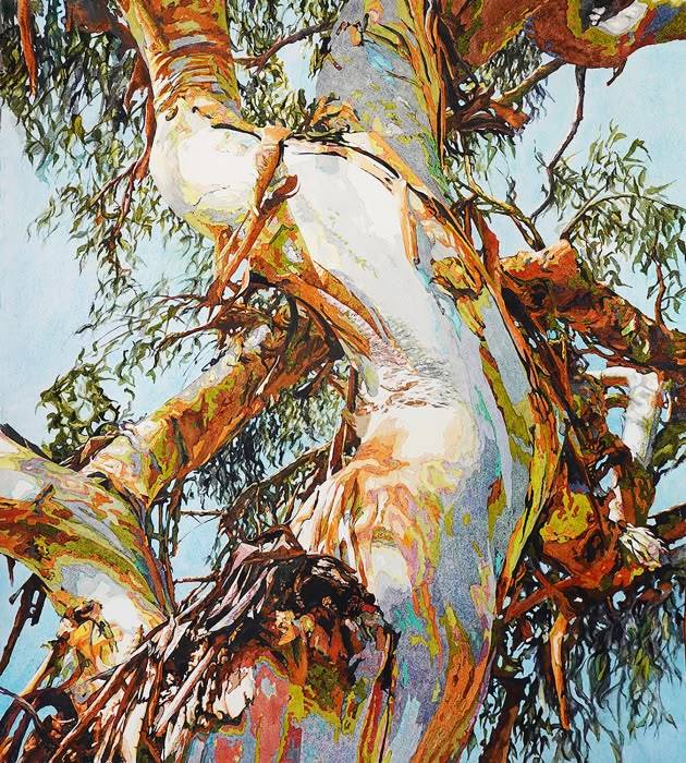 Eucalyptus Tree Painting