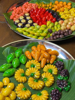 Colorful Fruit Platter Display