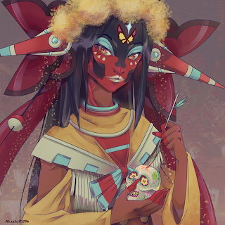 Indigenous Woman Portrait