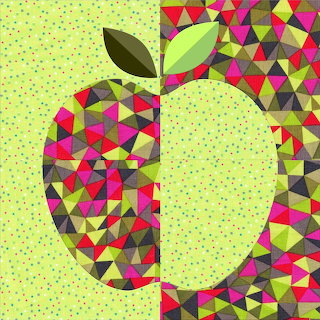 Geometric Apple Mosaic