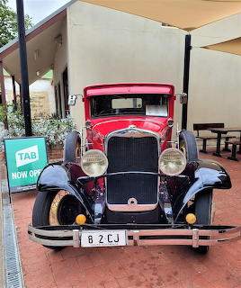 Vintage Red Car