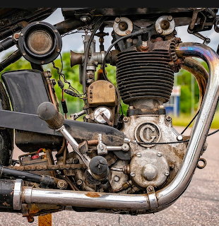 Gillet 1928 OHV Twin Engine