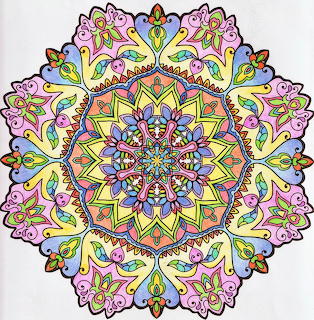 Colored Mandala Design