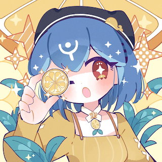 Anime Girl with Lemon