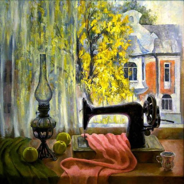 Sewing Machine Still Life