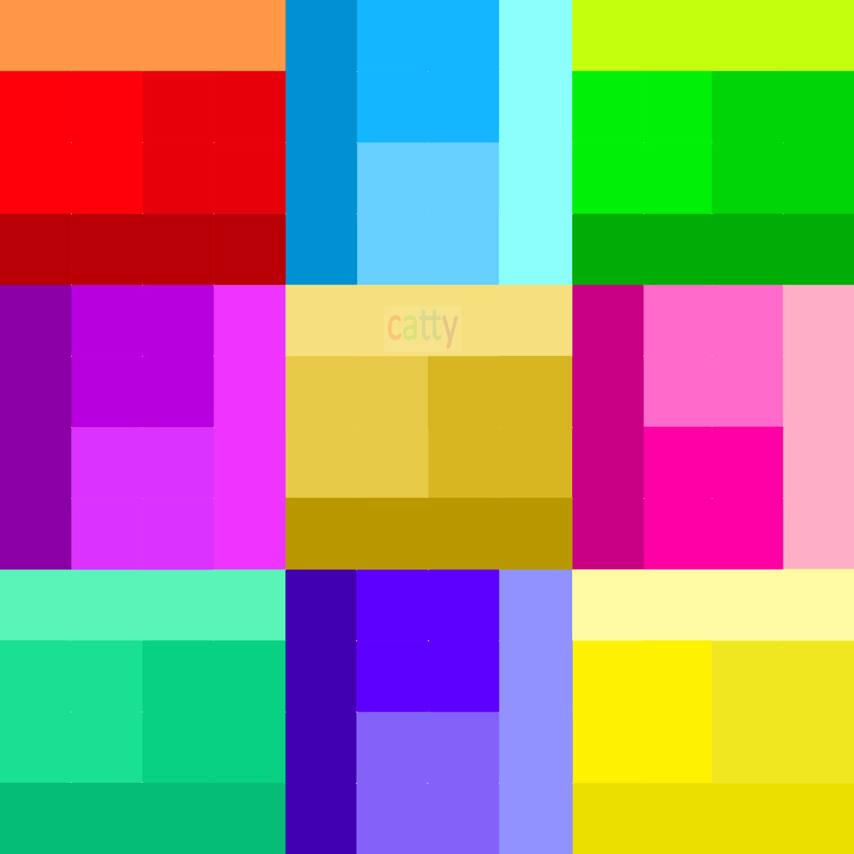 Colorful Square Grid Pattern