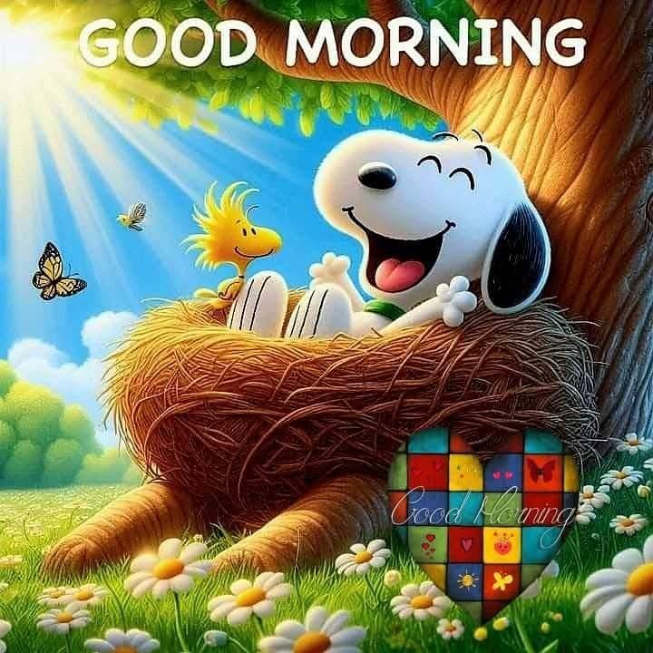 Snoopy Good Morning