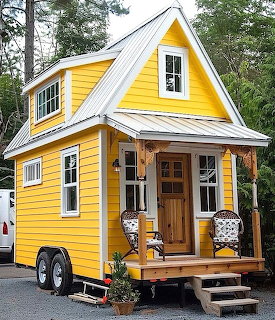 Yellow Tiny House
