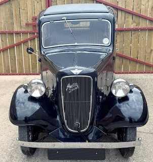 Vintage Austin Seven classic British automobile