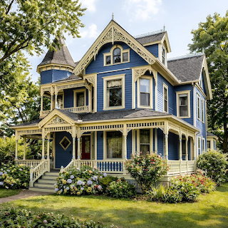 Victorian House with Garden