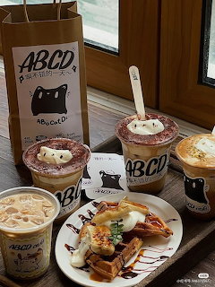 ABCD Cafe Iced Coffee Waffles