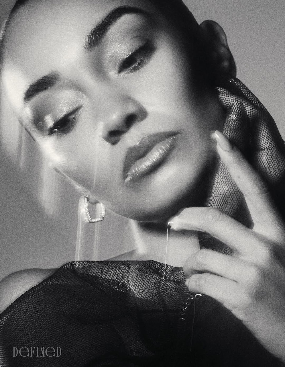 Leigh-Anne Pinnock in a magazine photoshoot portrait