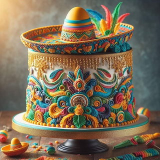 Mexican Sombrero Cake