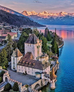 Spiez Castle Lake Thun
