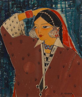 Woman in Traditional Dress