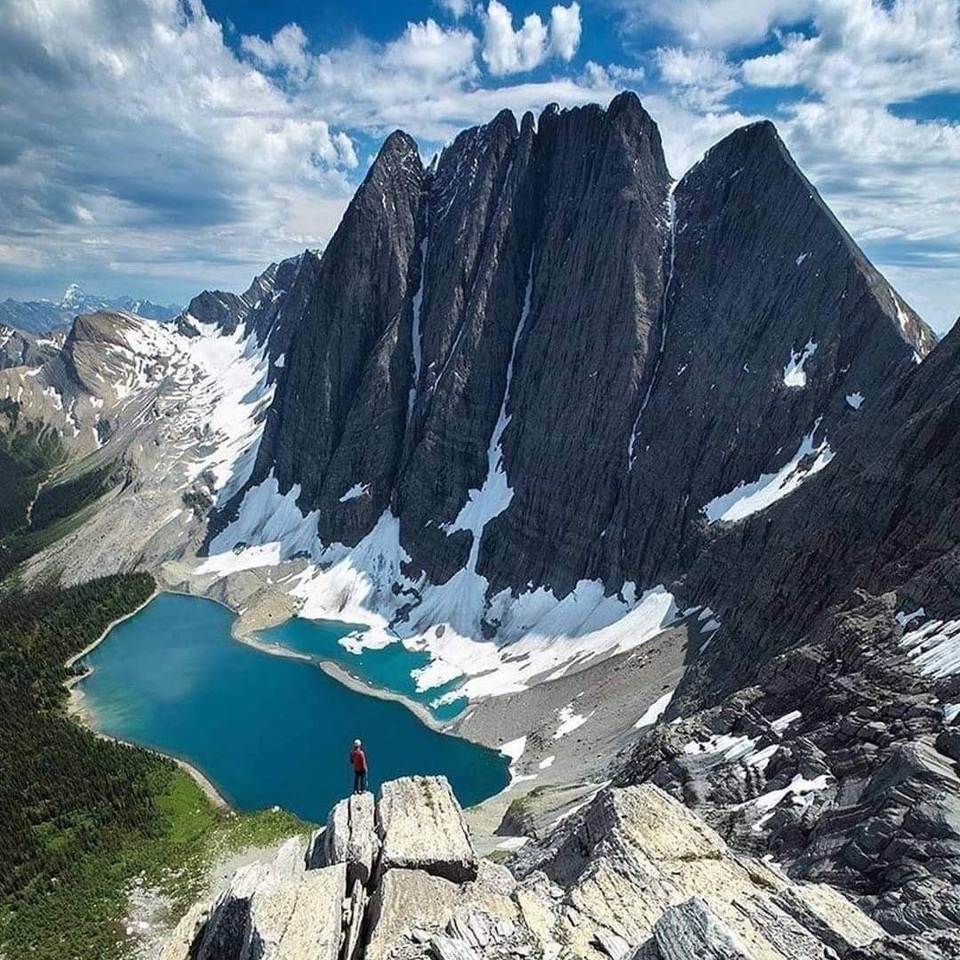Alpine Peak and Lake