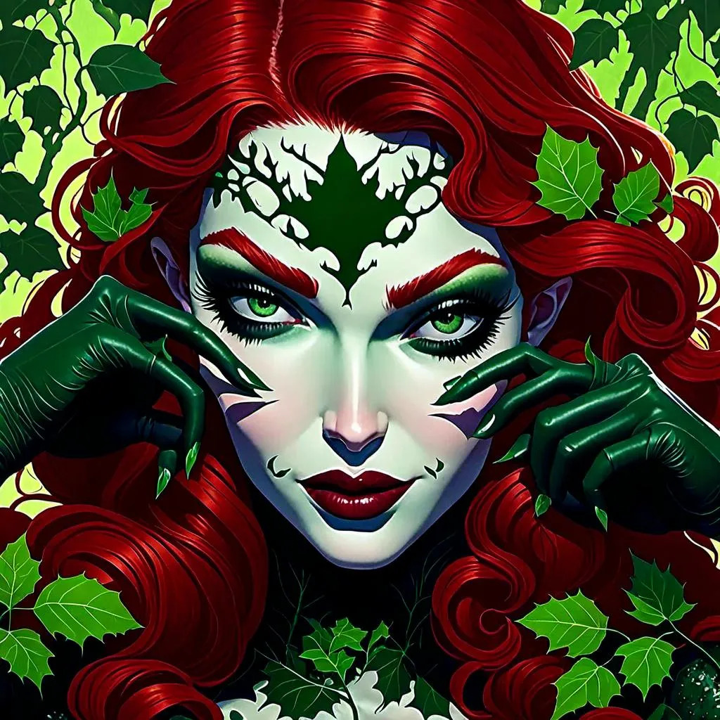 Poison Ivy Portrait