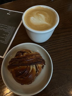 Cinnamon Bun & Oat Latte