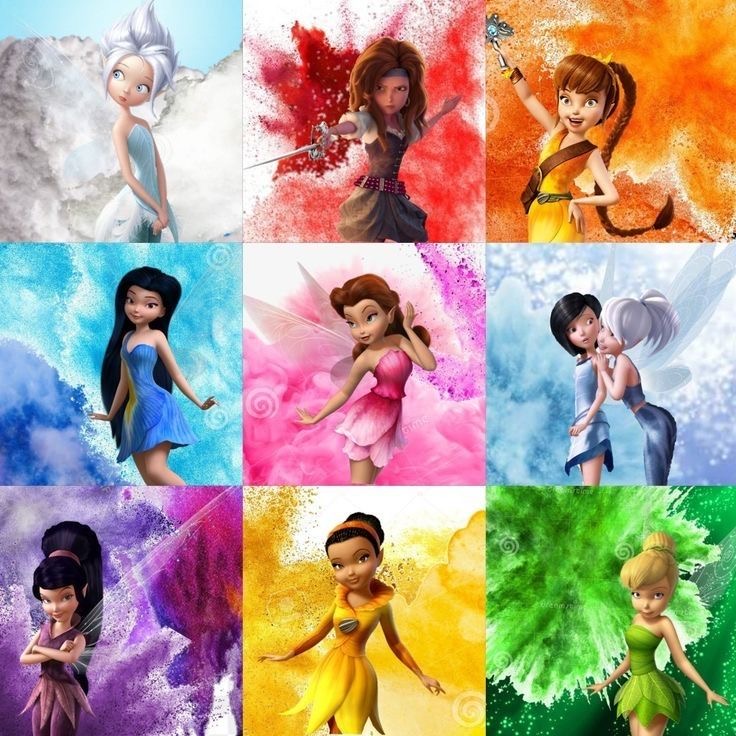Fairies Fantasy Collage