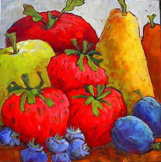 Summer Fruit Still Life