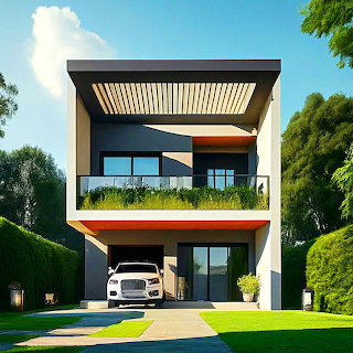 Contemporary Two-Story House