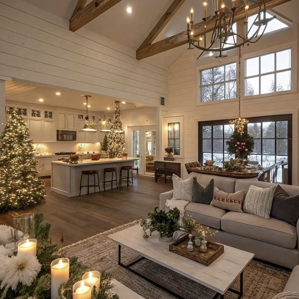 Christmas Living Room