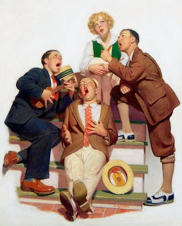 College Campus Quartet by Leslie Thrasher