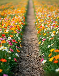 Spring Garden in Bloom