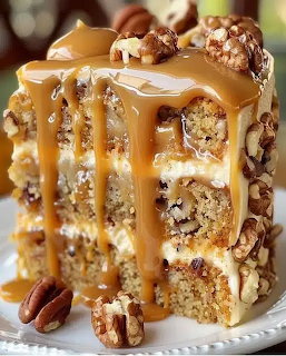 Caramel Pecan Cake