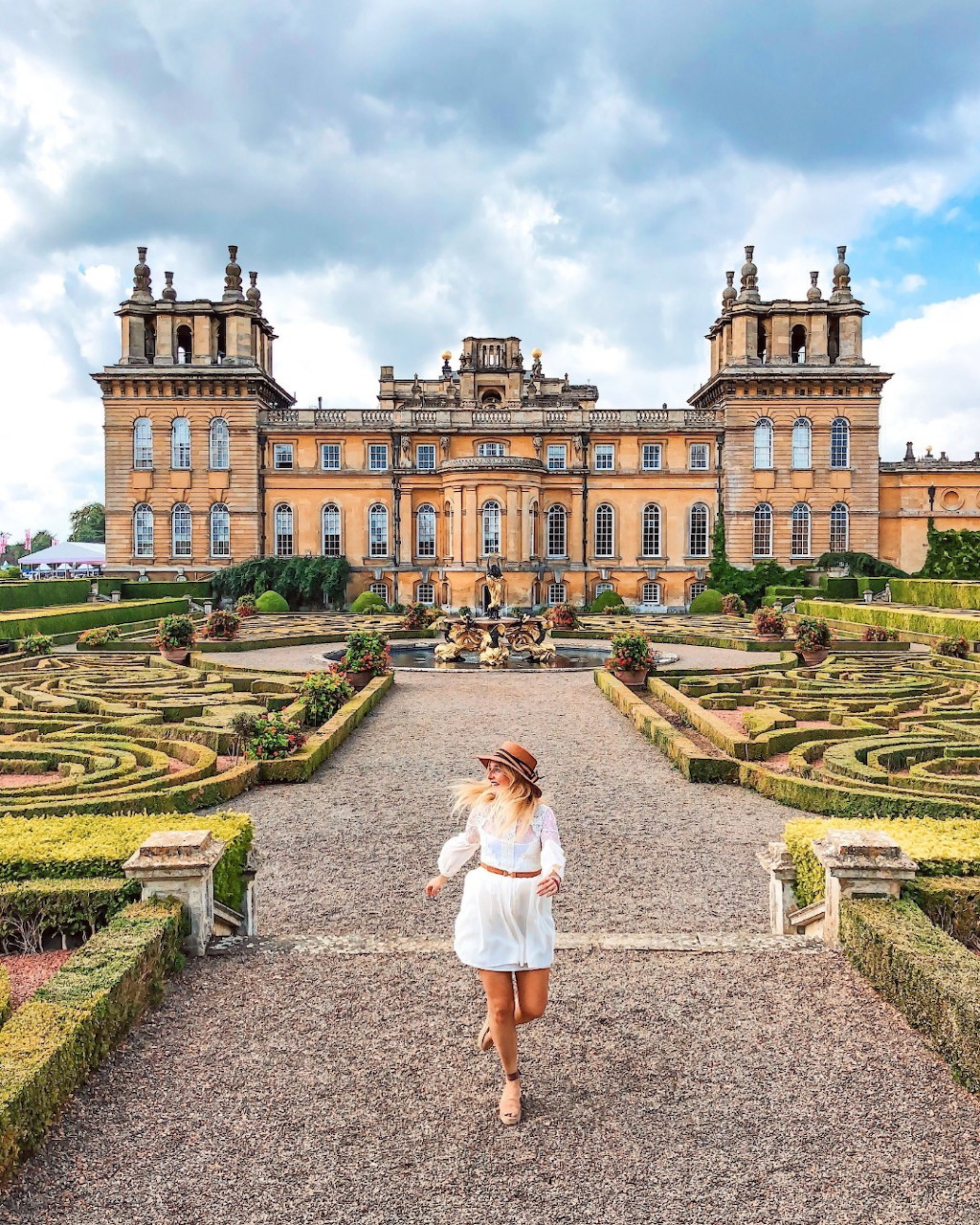 Portrait of a woman called Blenheim in elegant classic style