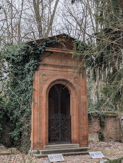 Brick Cemetery Mausoleum