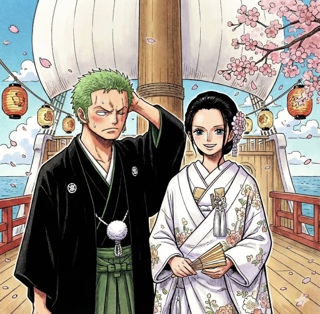 Anime Wedding Couple