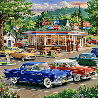 Retro 1950s Diner