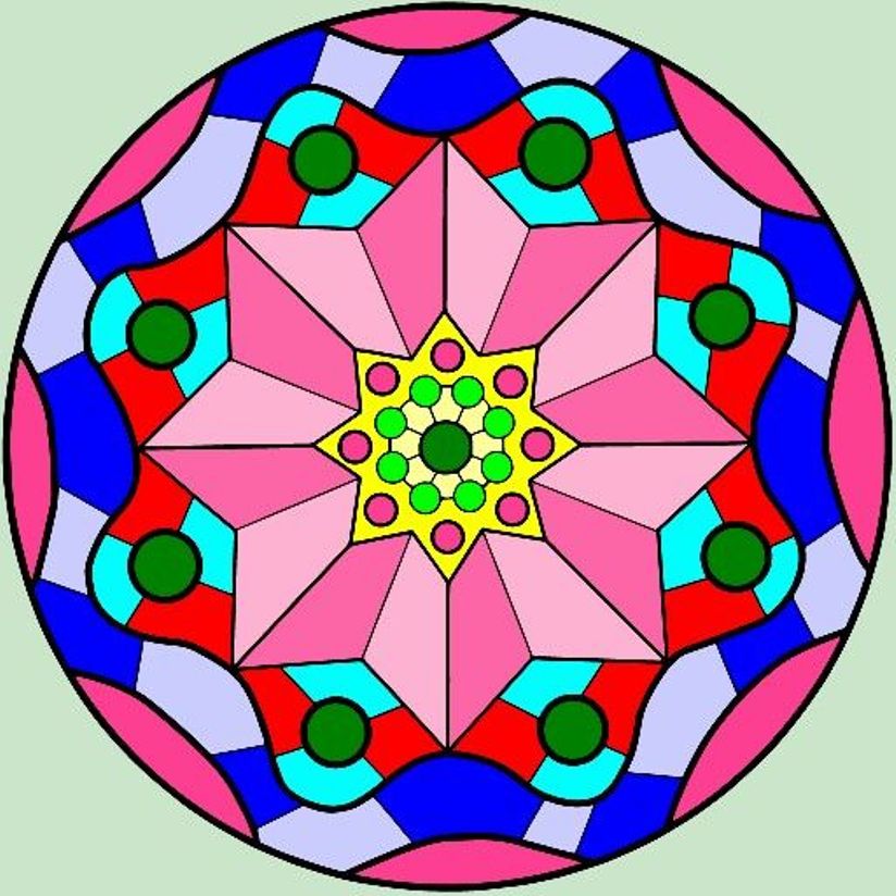 Pink Lotus Mandala