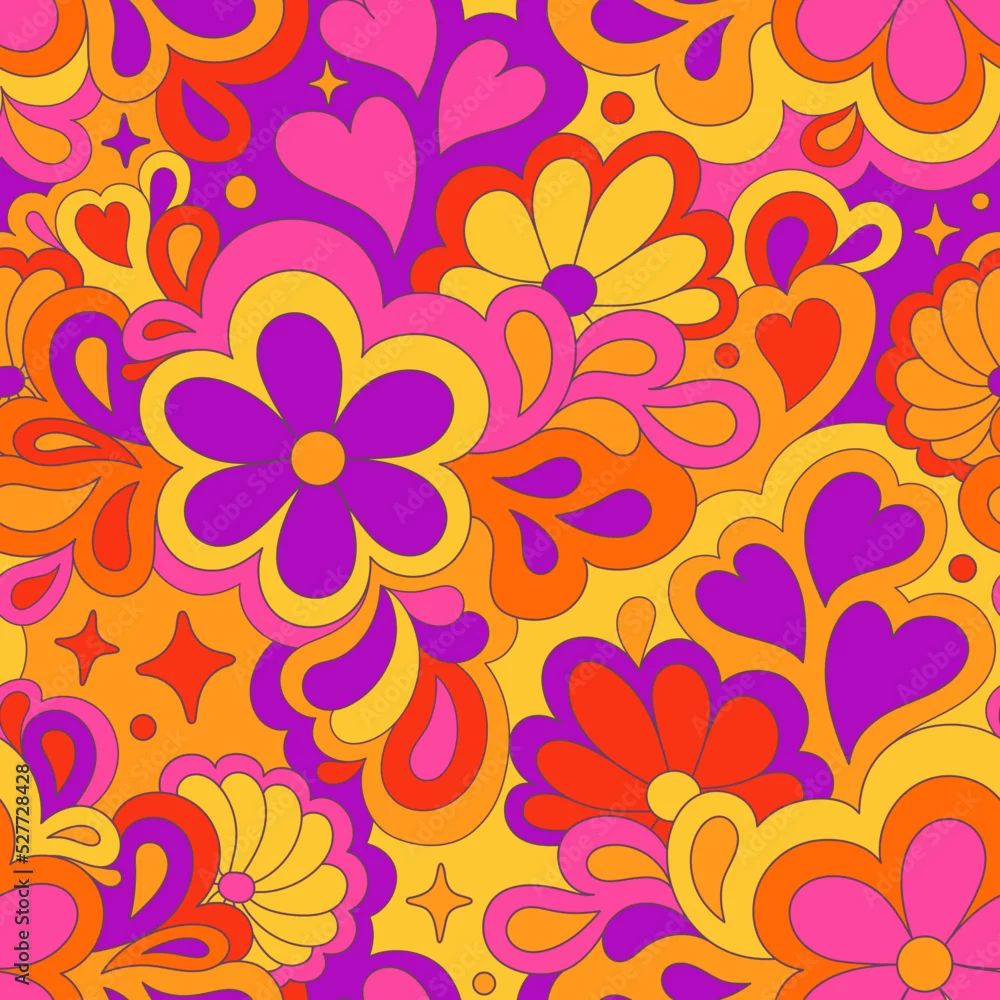 Retro Floral Pattern