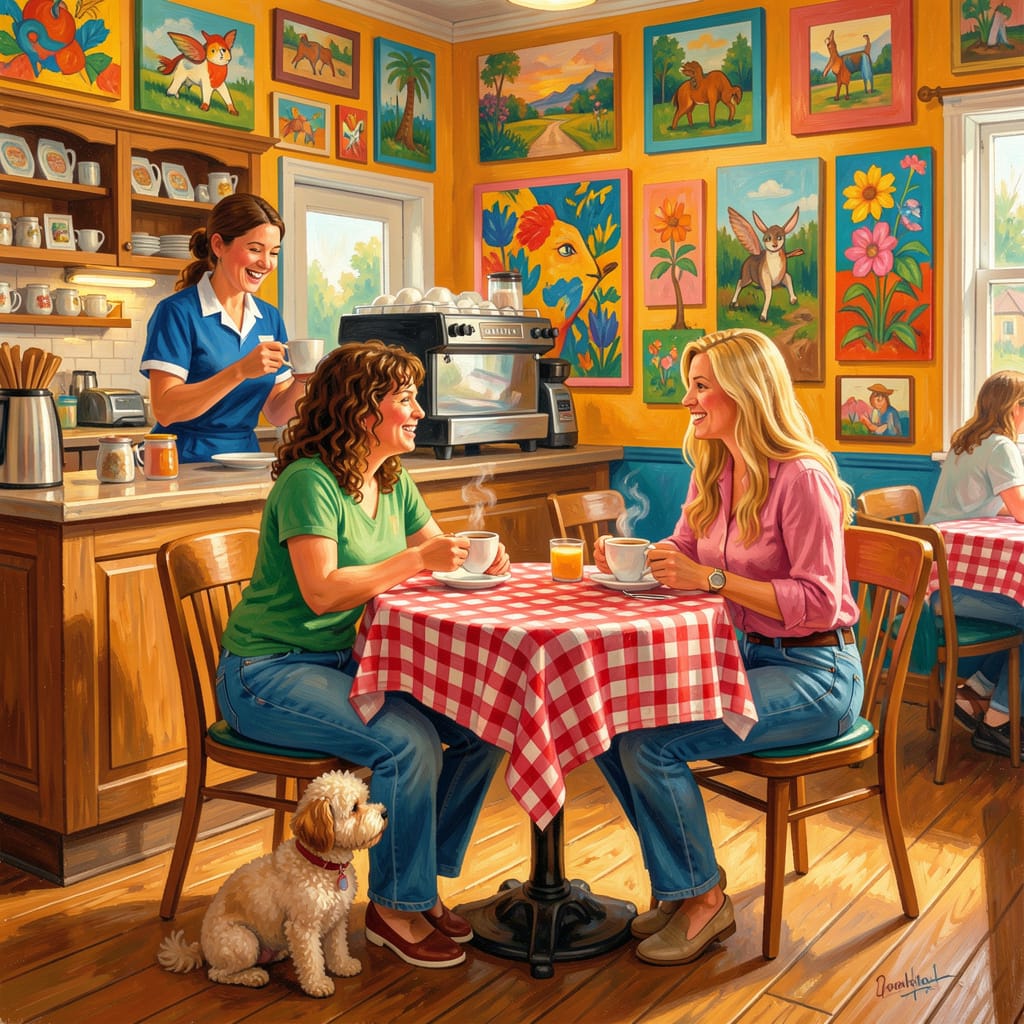 Cafe Friends Gathering