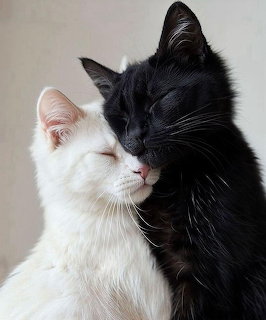 Black and White Cats