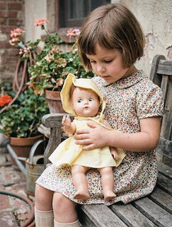 Little Girl with Doll