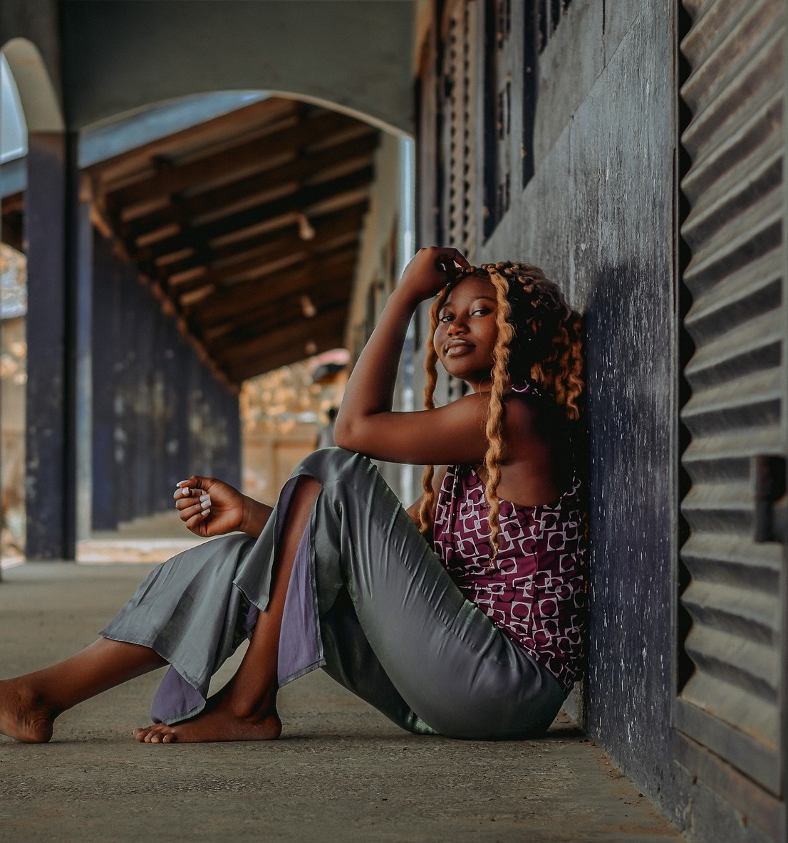 Urban Style Woman Portrait