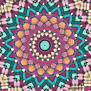 Colorful Geometric Mandala