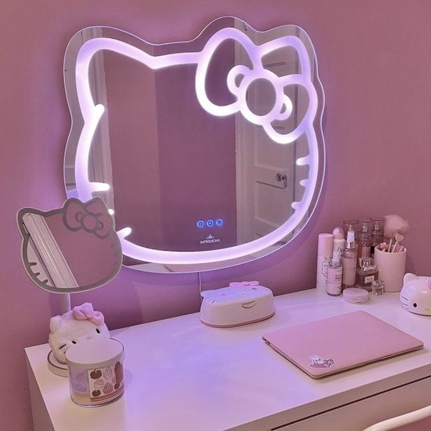 Hello Kitty Mirror Vanity
