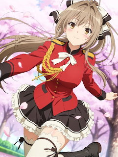 Anime Girl Cherry Blossoms