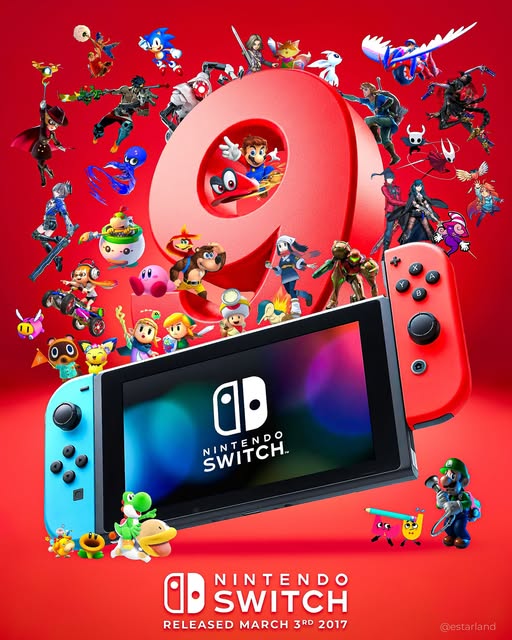 Nintendo Switch Console Characters